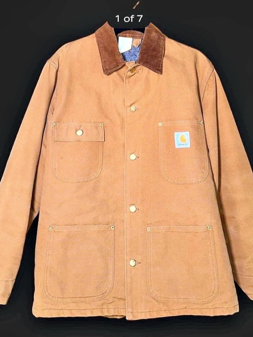 Carhartt Duck Blanket-Lined Chore Size 40 / M